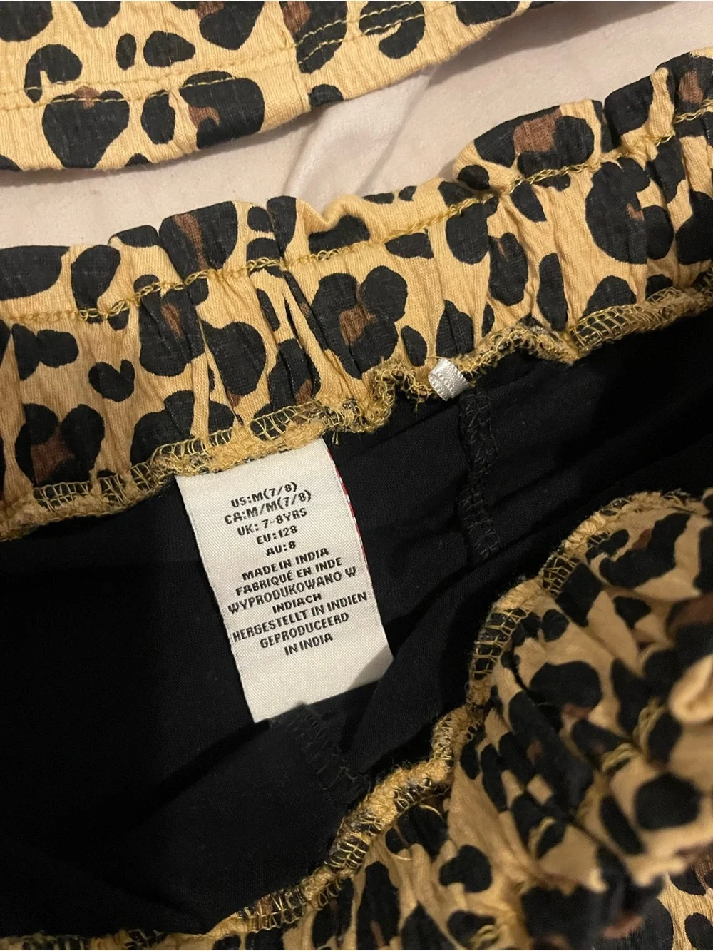 Rachel Zoe Leopard Print Two-Piece Set - Tan & Black